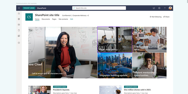 Sharepoint screenshot